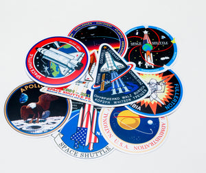 SPACE STICKERS, NASA, SHUTTLE