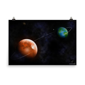 ASB - From Earth to Mars Poster